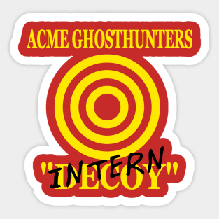 Ghost Hunter Intern Sticker